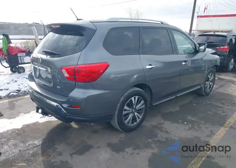 2018 Nissan Pathfinder Sv из США, поврежденный, VIN 5N1DR2MN7JC607274
